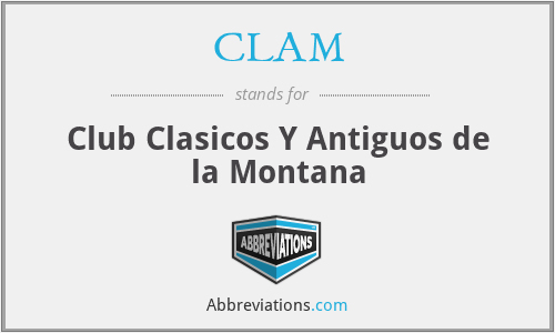 CLAM - Club Clasicos Y Antiguos de la Montana