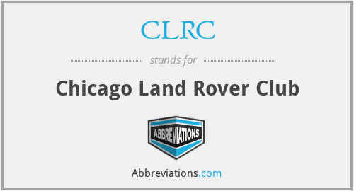 CLRC - Chicago Land Rover Club