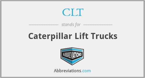 CLT - Caterpillar Lift Trucks
