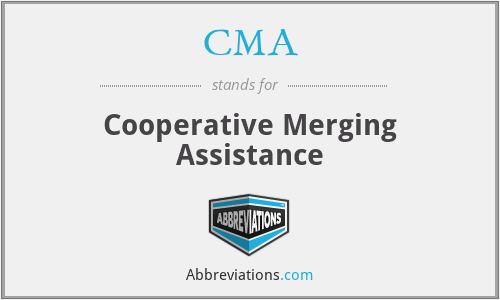 CMA - Cooperative Merging Assistance