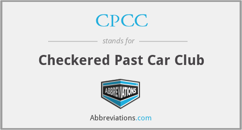 CPCC - Checkered Past Car Club