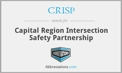 CRISP - Capital Region Intersection Safety Partnership
