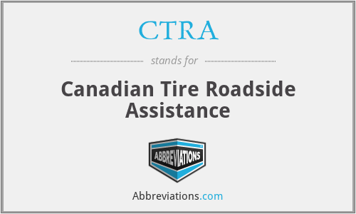 CTRA - Canadian Tire Roadside Assistance