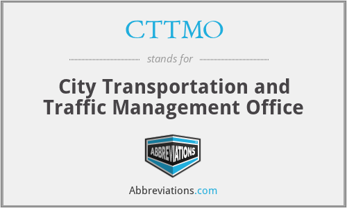 CTTMO - City Transportation and Traffic Management Office