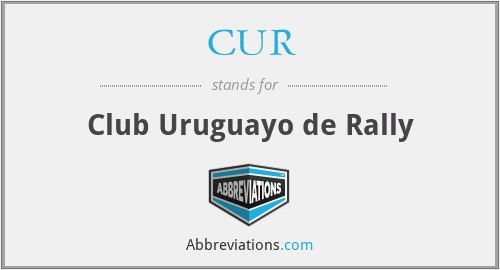 CUR - Club Uruguayo de Rally