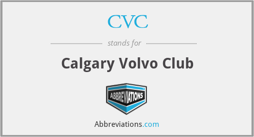 CVC - Calgary Volvo Club