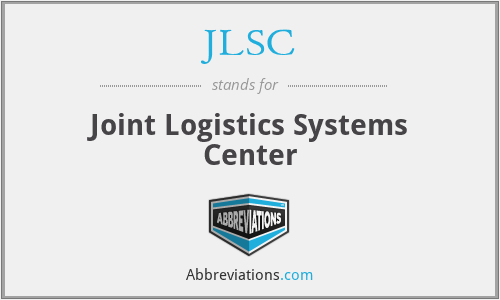 JLSC - Joint Logistics Systems Center
