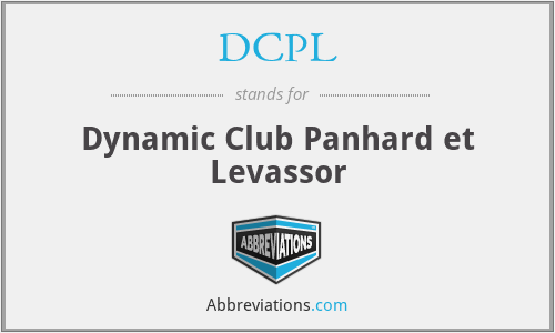 DCPL - Dynamic Club Panhard et Levassor