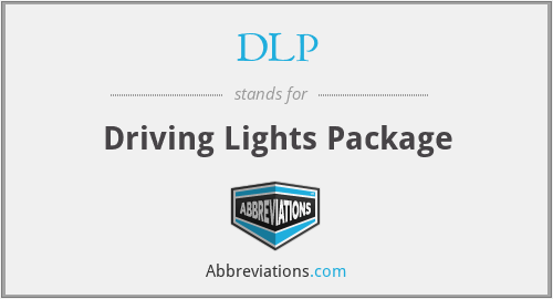 DLP - Driving Lights Package