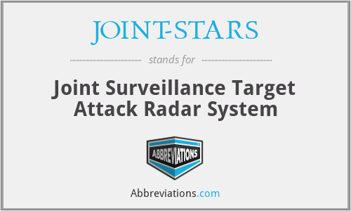JOINT-STARS - Joint Surveillance Target Attack Radar System