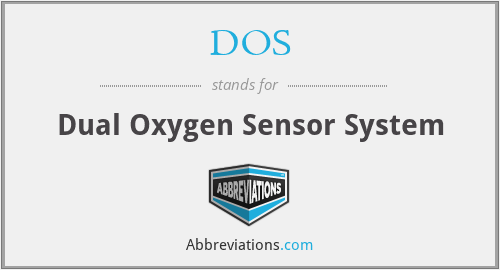 DOS - Dual Oxygen Sensor System