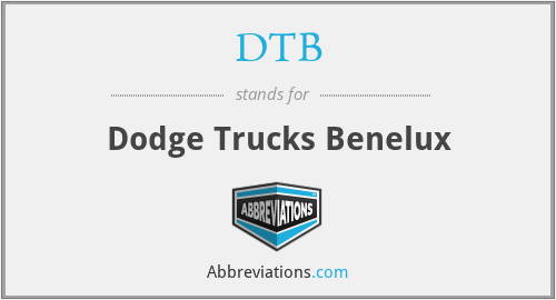 DTB - Dodge Trucks Benelux