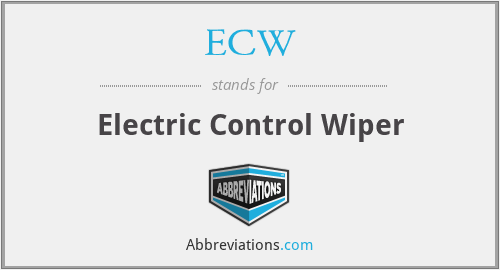 ECW - Electric Control Wiper