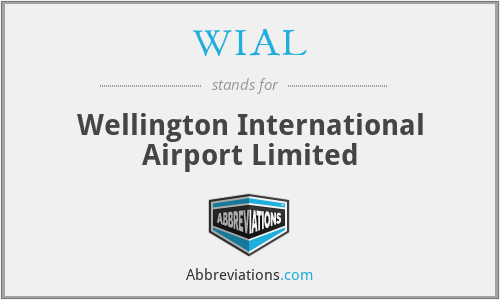 WIAL - Wellington International Airport Limited