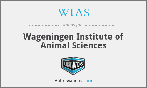WIAS - Wageningen Institute of Animal Sciences