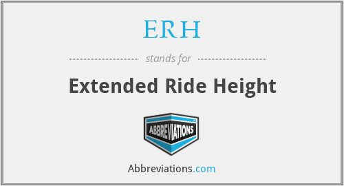 ERH - Extended Ride Height