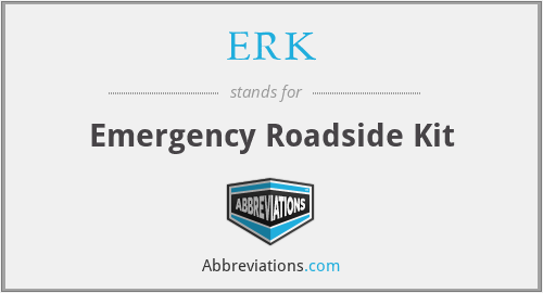 ERK - Emergency Roadside Kit