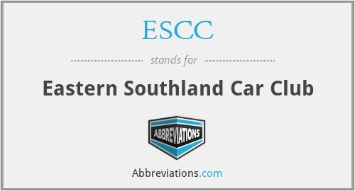 ESCC - Eastern Southland Car Club