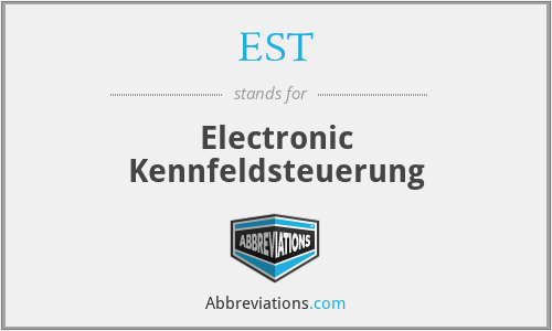 EST - Electronic Kennfeldsteuerung