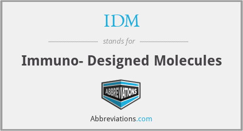 IDM - Immuno- Designed Molecules