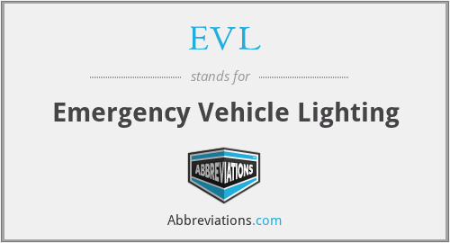 EVL - Emergency Vehicle Lighting