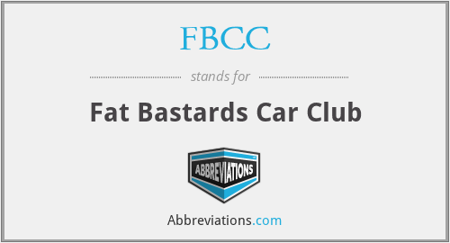 FBCC - Fat Bastards Car Club