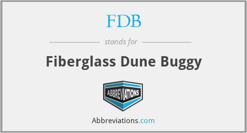 FDB - Fiberglass Dune Buggy