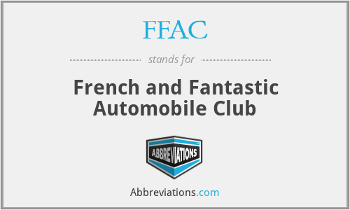 FFAC - French and Fantastic Automobile Club