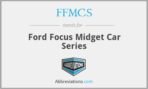 FFMCS - Ford Focus Midget Car Series