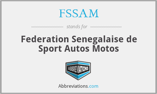 FSSAM - Federation Senegalaise de Sport Autos Motos