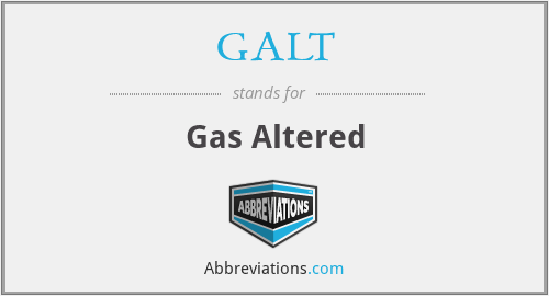 GALT - Gas Altered