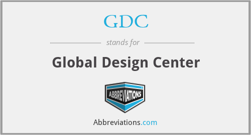 GDC - Global Design Center
