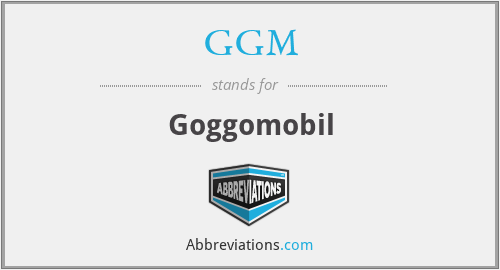 GGM - Goggomobil