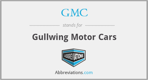GMC - Gullwing Motor Cars