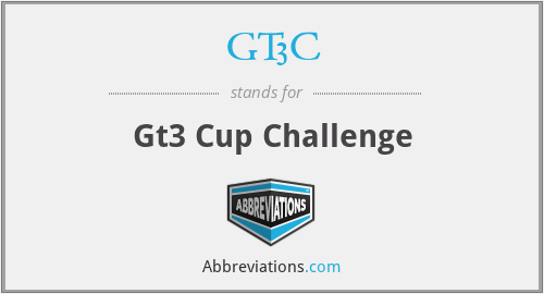 GT3C - Gt3 Cup Challenge