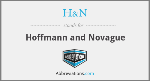 H&N - Hoffmann and Novague