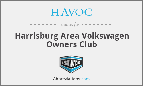 HAVOC - Harrisburg Area Volkswagen Owners Club
