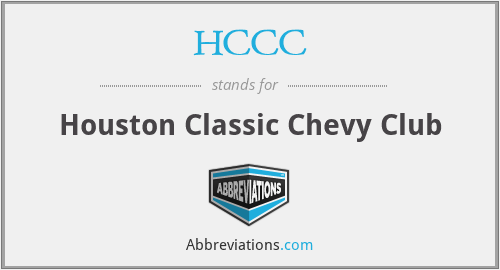 HCCC - Houston Classic Chevy Club
