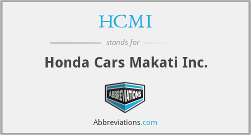 HCMI - Honda Cars Makati Inc.