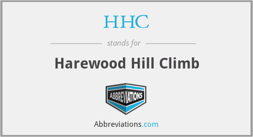 HHC - Harewood Hill Climb