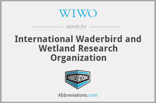 WIWO - International Waderbird and Wetland Research Organization