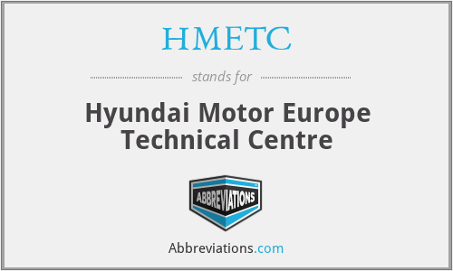 HMETC - Hyundai Motor Europe Technical Centre