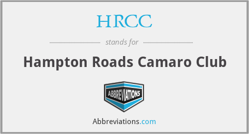 HRCC - Hampton Roads Camaro Club