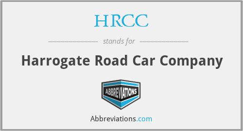 HRCC - Harrogate Road Car Company