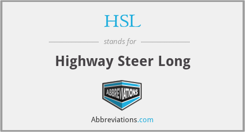 HSL - Highway Steer Long