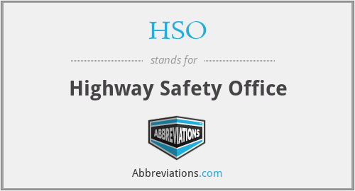 HSO - Highway Safety Office