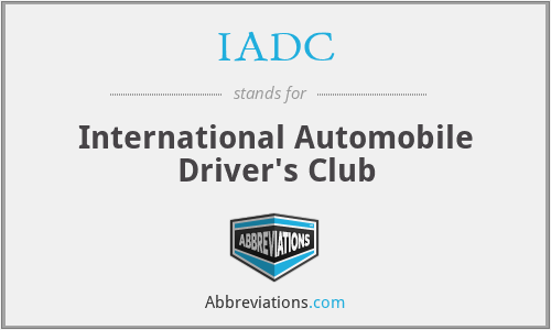 IADC - International Automobile Driver's Club