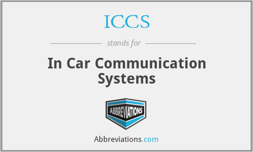 ICCS - In Car Communication Systems