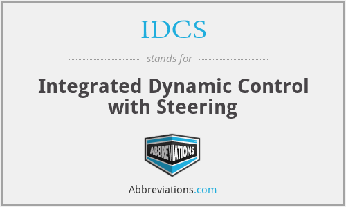IDCS - Integrated Dynamic Control with Steering
