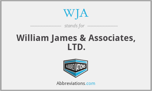 WJA - William James & Associates, LTD.